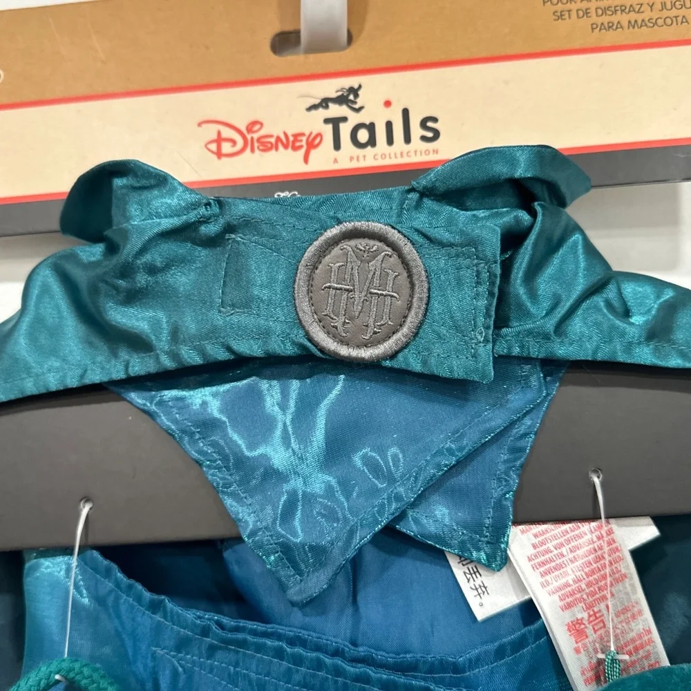 Disney Parks Disney Tails Haunted Mansion HATBOX GHOST Pet Costume & Toy XS NEW